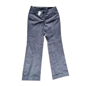 NWT White House Black Market Women’s Legacy Wide Leg Tweed Pants Size 2R
